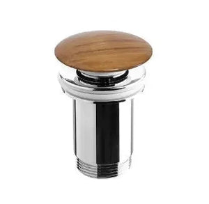 Bangalore bathroom vessel sink. Natural Acacia wood Bathco