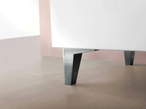 Tirare 32 inches Modern Bathroom Vanity with drawers. Porcelain sink console Roca Group