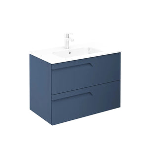 Tirare 32 inches Modern Bathroom Vanity with drawers. Porcelain sink console Roca Group