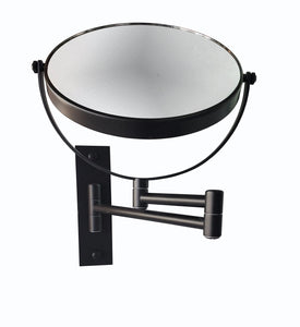 Wall mount 8" Two sided swivel magnification mirror Secret Bath