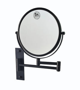 Wall mount 8" Two sided swivel magnification mirror Secret Bath