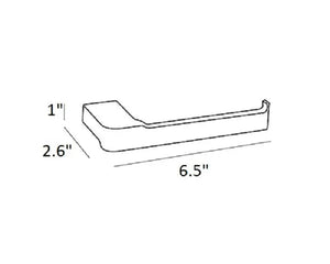 Yass toilet paper holder without cover. toilet roll holder. MT