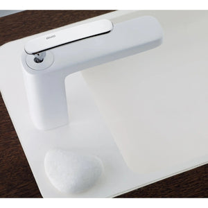 Single Handle Bathroom Sink Faucet Despertar White Grober
