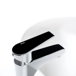 Single Handle Bathroom Sink Faucet Eco Chrome Grober