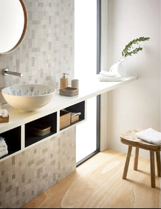 Floral I bathroom vessel sink designed by Claudia Iza Bathco