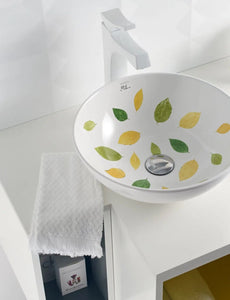 Aires bathroom vessel sink designed by Marga G Polanco Bathco
