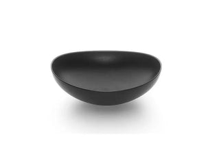 Begursa black Cast Iron bathroom vessel sink. Bowl sink. Bathco