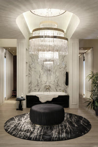 Petra Black - Ibiza marble Luxury Bathtub MV