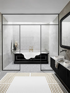 Petra Black - Ibiza marble Luxury Bathtub MV