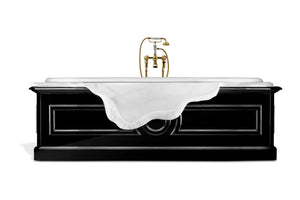Petra Black - Ibiza marble Luxury Bathtub MV